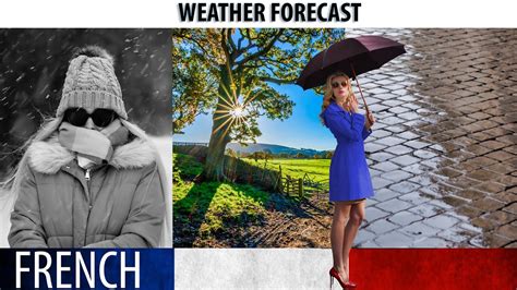 Learn French For Beginners Weather And Climate English French