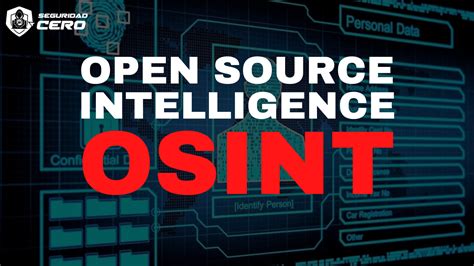 Open Source Intelligence Osint