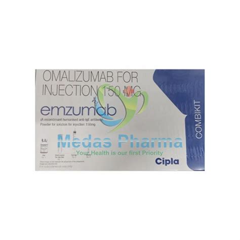 Omalizumab Injection 150 Mg Emzumab Latest Price Manufacturers