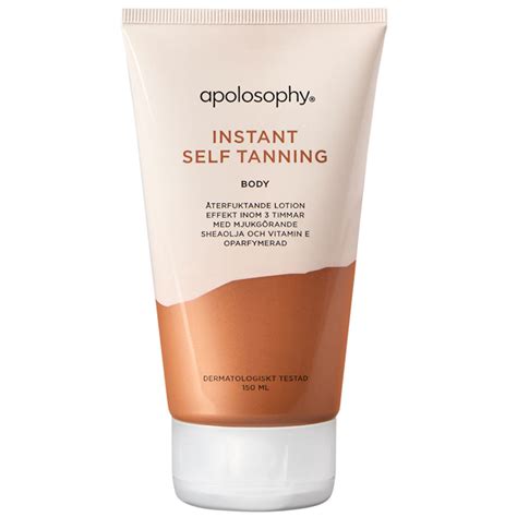 Apolosophy Self Tanning Body Instant Oparf 150 Ml Apotek Hjärtat