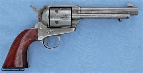 Cimarron Arms Saa Mod P With Matching Box Manufactured By Uberti