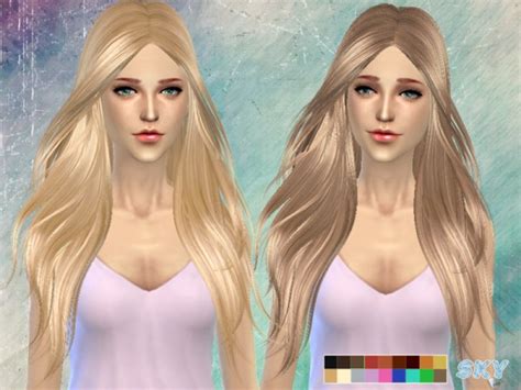 The Sims Resource Skysims Hair 194 • Sims 4 Downloads