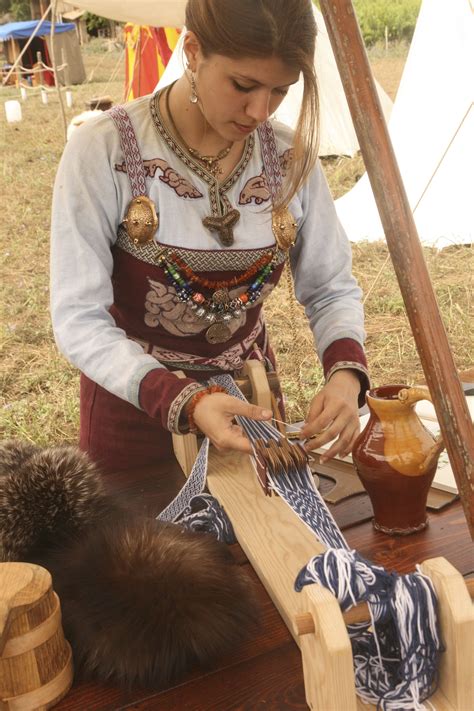Tablet Weaving Viking Clothing Viking Dress Viking Garb