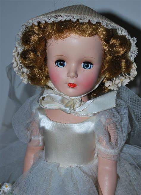madame alexander vintage 50 s margaret face wendy bride doll vgc 14 walker bride dolls