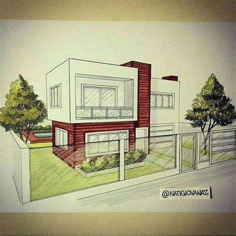 Diseños Arquitectonicos De Casas Dibujos