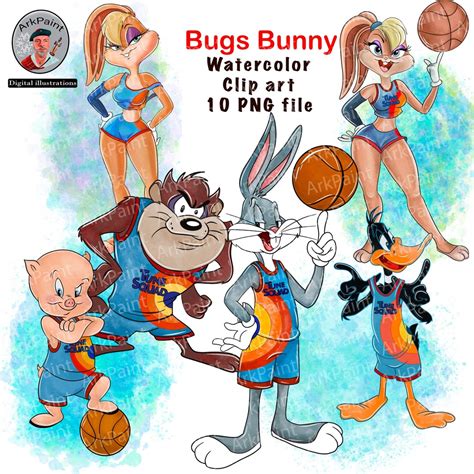 Bugs Bunny Png Lola Bunny Pato Lucas Demonio De Tasmania Etsy México