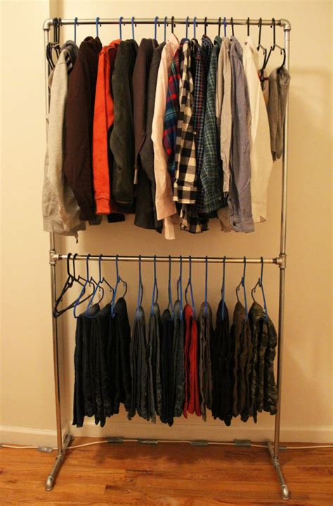 Pvc pipes are reasonably cheap, and are sturdy and strong enough to create the frame for this diy clothes rack. 23 Pipe Clothing Rack DIY Tutorials | Guide Patterns