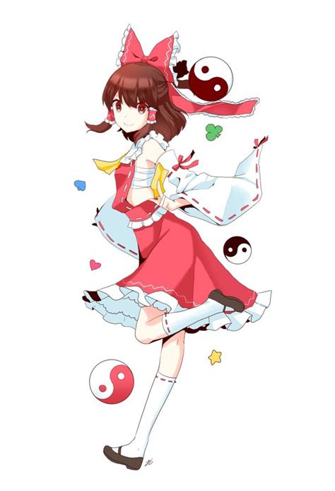 Reimu By Lave2217 On Deviantart Art Anime Deviantart
