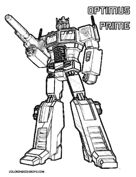 transformers coloring pages optimus prime disney coloring pages