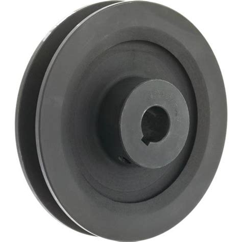 Single V Groove Pulley 4 Pitch Dia 58 Bore At