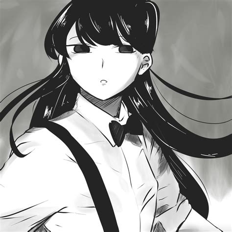 Komi San Wa Comyushou Desu Anime Girls Manga Sketch School Uniform