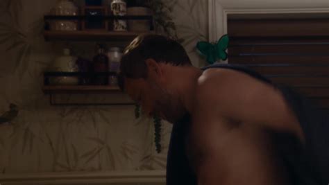 AusCAPS Peter Ash Shirtless In Coronation Street