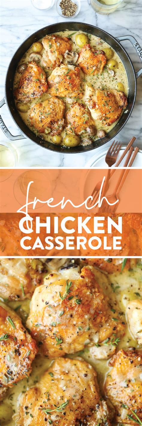 French Chicken Casserole Damn Delicious