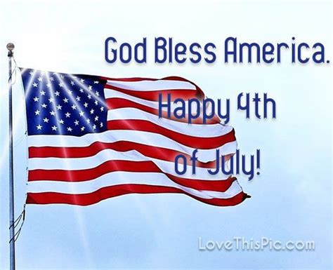 God Bless America America 4th Of July July 4th July Fourth Independence