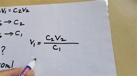 How To Calculate A Liquid Volume Youtube