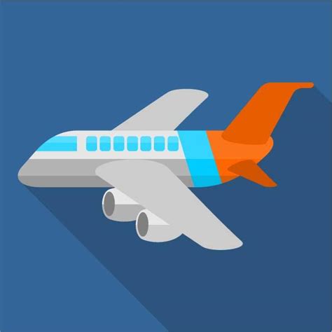 Airplane Icon Royalty Free Stock Svg Vector