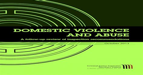 Domestic Violence And Abuserecorded Levels Of Domestic Violence And