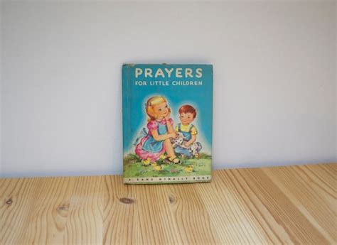 Vintage Childrens Prayer Book By Evelynandgeorge On Etsy