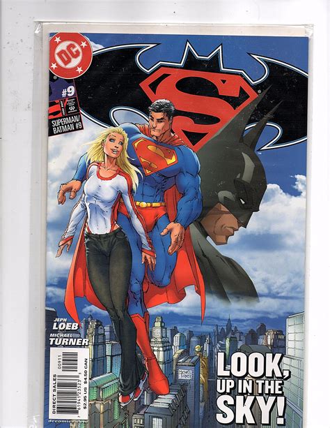 Dc Comics Supermanbatman 9 Supergirl Wonder Woman Michael Turner