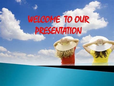 Ppt Welcome To Our Presentation Powerpoint Presentation