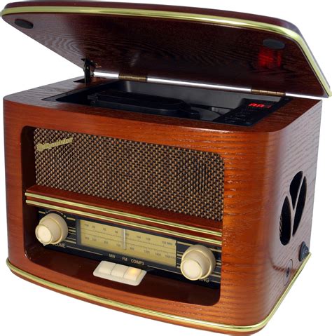 Amazon Roadstar Home Amfm Wooden Radio With Mp3 Cd Player 楽器・音響機器