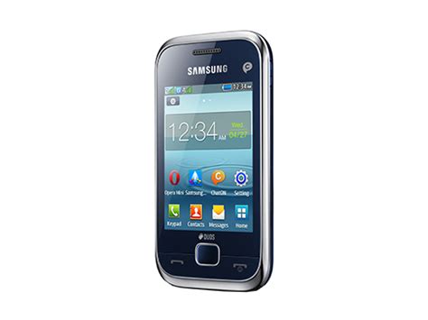 Telefon Mobil Samsung Champ Deluxe Duos Gb Gb Ram Albastru Zapmd