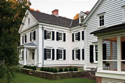 An Elegant New England Federal Colonial House Farmhouse Design