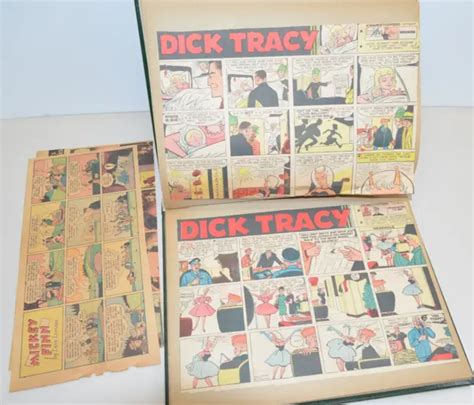 Vintage Dick Tracy Newspaper Comic Strip Lot 1963 1968 Moon Maid 9x13 6439 Picclick