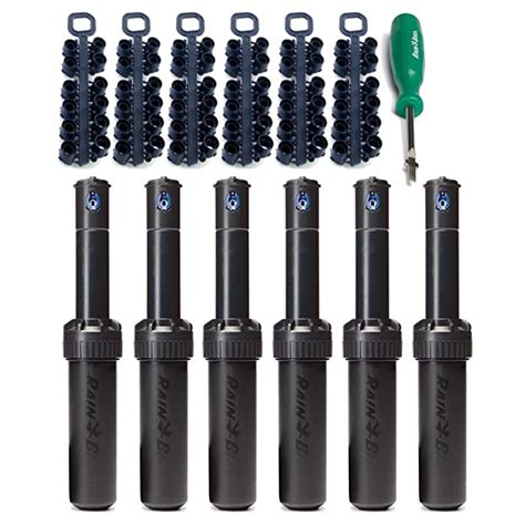 Buy Rain Bird 5000 Series Rotor Sprinkler Heads Bundle With Nozzles And