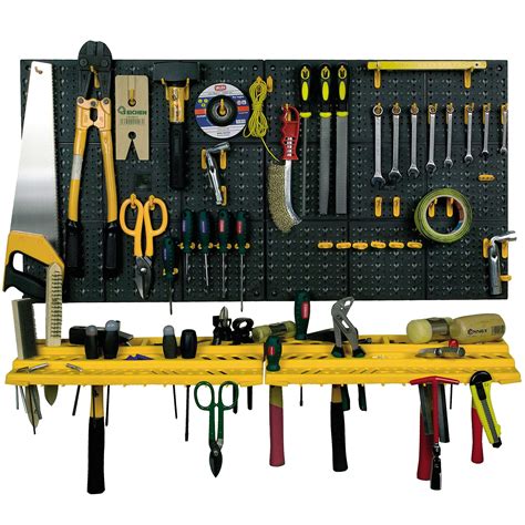 Buy Garage Wall Tool Rack Storage Kit Tools Organizer Home Shelves