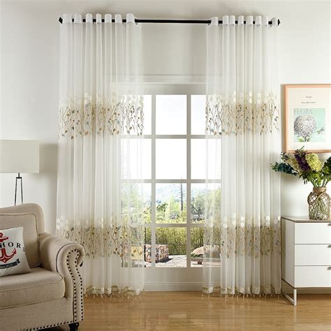 Choosing curtains and drapes for the dining room. Curtains for Living Dining Room Bedroom Korean Simple ...