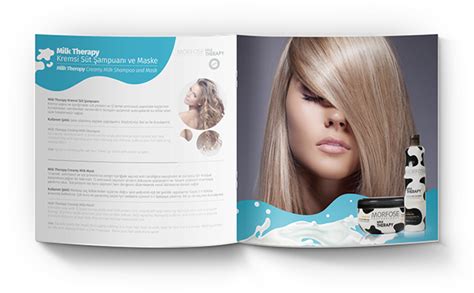 Morfose milk therapy saçı canlandıran, tamir eden ve yoğun bakım sunan benzersiz bir üründür. Morfose Milk Therapy | Catalog Design on Behance