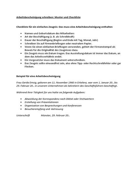 Zukünftige arbeitgeber deuten deshalb die bloße arbeitsbescheinigung, die keinerlei wertung der arbeitsleistung enthält, häufig als negativ. Anschreiben Muster Arbeitsbescheinigung Anfordern ...