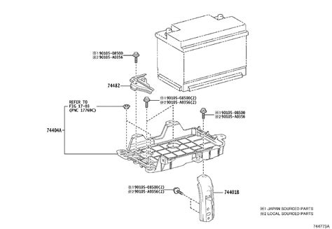 Lexus es 350 battery tray. interior, body