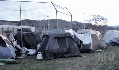 Kelowna Outdoor Overnight Homeless Shelter Relocating Infonews