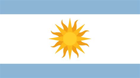 A Simplified Version Of Argentina S Flag R Vexillology