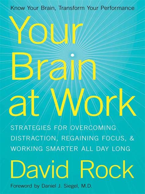 Margem De Segurança Your Brain At Work David Rock