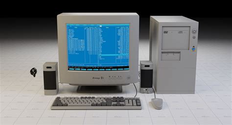 Old Computer 3d Asset Cgtrader