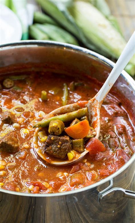 Loaded Vegetable Beef Soup