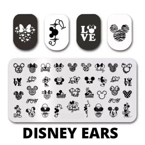 Disney Nail Art Plates Daron Mireles
