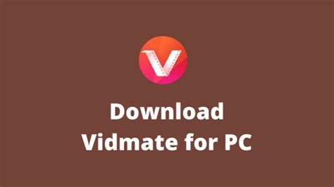 Download And Install Vidmate For Pc Windows And Mac Techieus