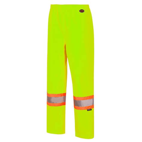 pioneer women s hi viz 300d polyester waterproof safety pants bc fasteners and tools