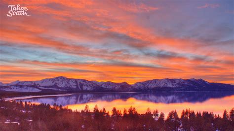 Sunset In South Lake Tahoe Tahoe South