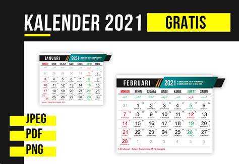 Detail Template Kalender 2021 Cdr Koleksi Nomer 34