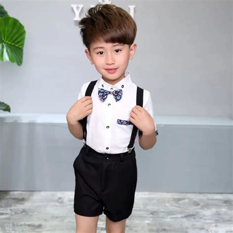 Children Kid Clothes Suits Formal Wedding Party Costume Gentleman Suit