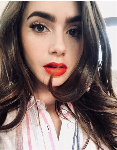 Lily Collins Cabello De Lily Collins Belleza Mujer Lily Collins