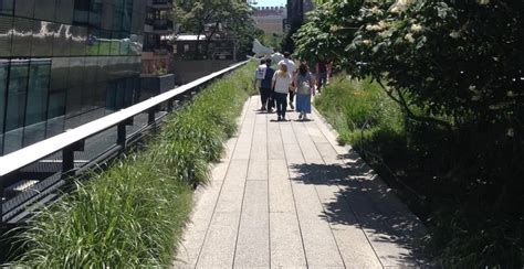 Walkway On The High Line Elevated Nyc Park Photo Frank Fernand Nyc