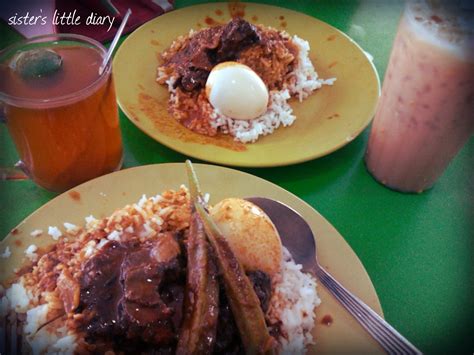 Saya makan nasi minyak, kubis, teruk omlet, dan ayam. Sister's Little Diary: Nasi Kandar Pokok Ketapang @ Hutton ...