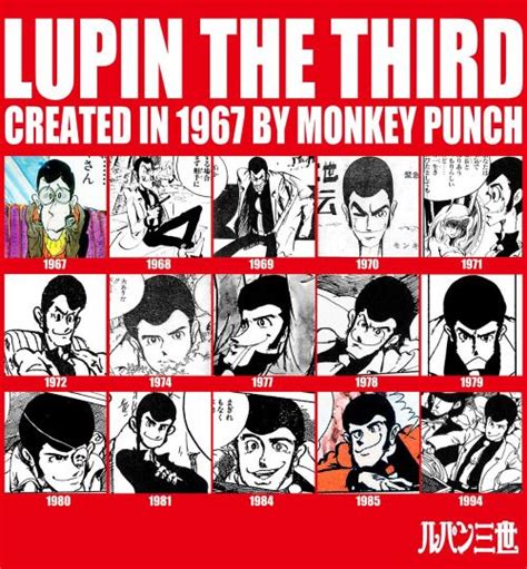 Lupin By Monkey Punch Lupin Iii Cartoon Art Styles Japanese Characters