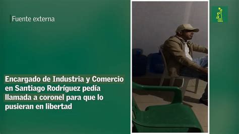 Encargado de Industria y Comercio en Santiago Rodríguez pedía llamada a